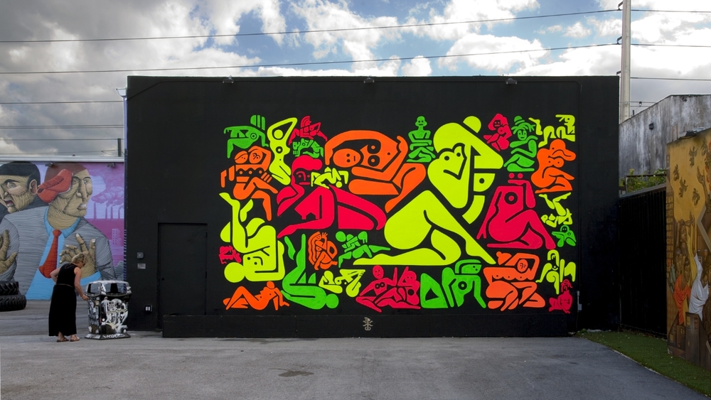 ART BASEL MIAMI, FL Â | Â WYNWOOD WALLS Â  Â  MURAL BY RYAN MCGINNESS